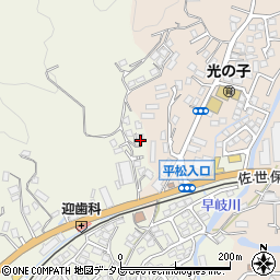 長崎県佐世保市早苗町764-3周辺の地図