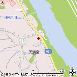 大分県大分市竹中1844周辺の地図