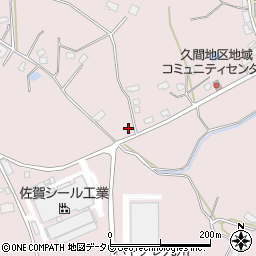 佐賀県嬉野市塩田町大字久間乙1957周辺の地図