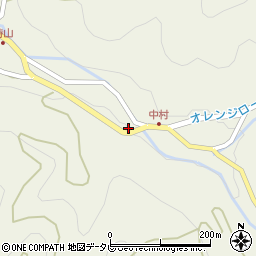福岡県八女市立花町白木2886周辺の地図