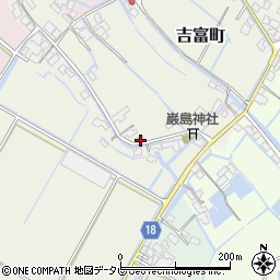 福岡県柳川市吉富町479-1周辺の地図