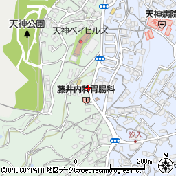 長崎県佐世保市天神町1222周辺の地図