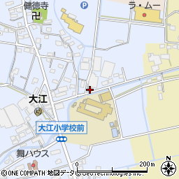 福岡県みやま市瀬高町大江1819周辺の地図