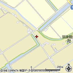 福岡県柳川市昭南町86周辺の地図