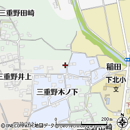 大分県臼杵市三重野井上944周辺の地図