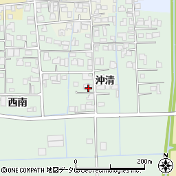 佐賀県杵島郡白石町牛屋1186周辺の地図