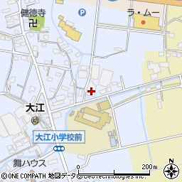 福岡県みやま市瀬高町大江1818周辺の地図