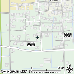 佐賀県杵島郡白石町西南867周辺の地図