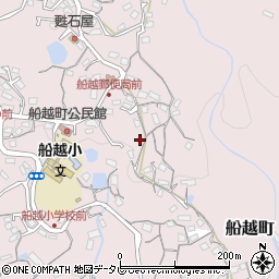 長崎県佐世保市船越町743-1周辺の地図