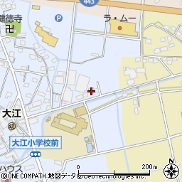 福岡県みやま市瀬高町大江1771周辺の地図