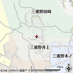 大分県臼杵市三重野井上356周辺の地図