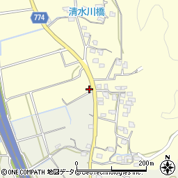 福岡県みやま市瀬高町本吉608周辺の地図