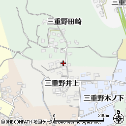 大分県臼杵市三重野井上357周辺の地図
