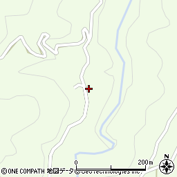 大分県大分市上判田2158周辺の地図