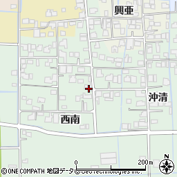 佐賀県杵島郡白石町牛屋872-1周辺の地図