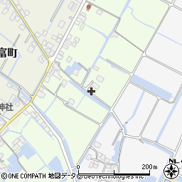 福岡県柳川市弥四郎町304周辺の地図
