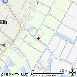 福岡県柳川市弥四郎町304周辺の地図