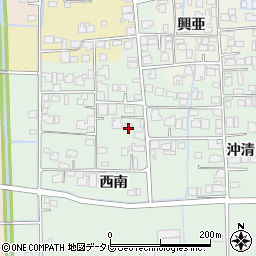 佐賀県杵島郡白石町西南861-3周辺の地図