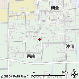 佐賀県杵島郡白石町西南874周辺の地図