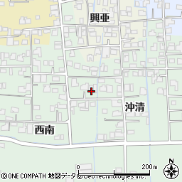 佐賀県杵島郡白石町西南1166-3周辺の地図