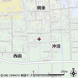佐賀県杵島郡白石町西南1166周辺の地図