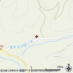 福岡県八女市立花町白木2125周辺の地図