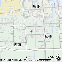 佐賀県杵島郡白石町西南1158周辺の地図