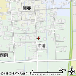 佐賀県杵島郡白石町牛屋1424周辺の地図