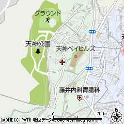 長崎県佐世保市天神町1256周辺の地図