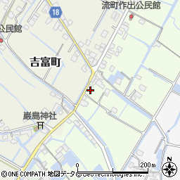 福岡県柳川市弥四郎町343-1周辺の地図