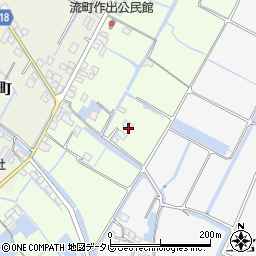 福岡県柳川市弥四郎町303周辺の地図