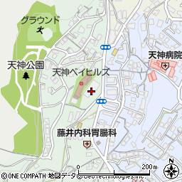 長崎県佐世保市天神町1201周辺の地図