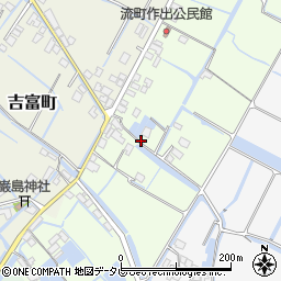 福岡県柳川市弥四郎町310周辺の地図