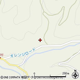 福岡県八女市立花町白木2008周辺の地図