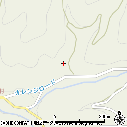 福岡県八女市立花町白木2011周辺の地図