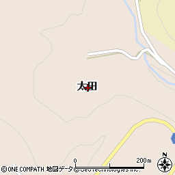 〒870-1214 大分県大分市太田の地図