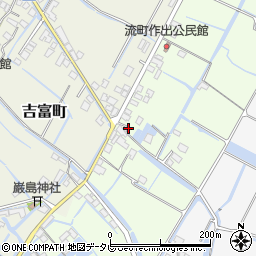 福岡県柳川市弥四郎町313周辺の地図