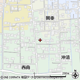 佐賀県杵島郡白石町西南1092-1周辺の地図
