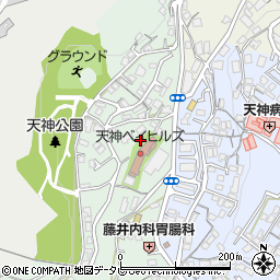 長崎県佐世保市天神町1260-3周辺の地図