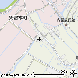 福岡県柳川市吉富町590周辺の地図