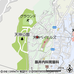 長崎県佐世保市天神町1268周辺の地図