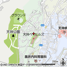 長崎県佐世保市天神町1262周辺の地図