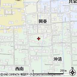 佐賀県杵島郡白石町興亜1101周辺の地図