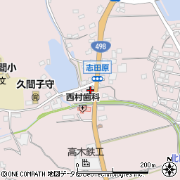 佐賀県嬉野市塩田町大字久間乙1709周辺の地図