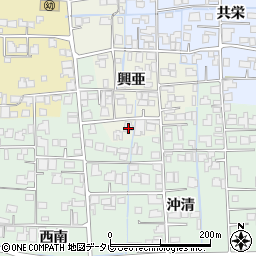佐賀県杵島郡白石町牛屋1102-1周辺の地図