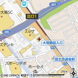 長崎日産自動車株式会社　本社周辺の地図