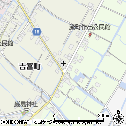 福岡県柳川市吉富町226周辺の地図