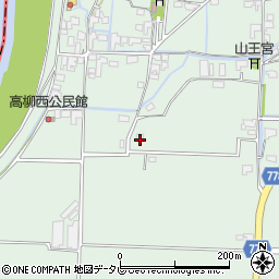 福岡県みやま市瀬高町高柳764周辺の地図