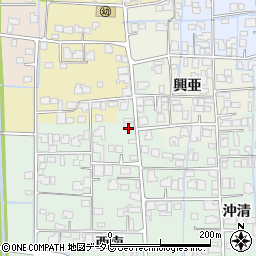 佐賀県杵島郡白石町牛屋1001周辺の地図