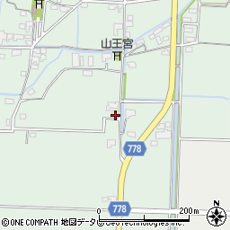 福岡県みやま市瀬高町高柳394周辺の地図